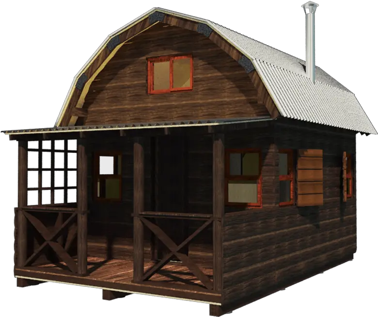 Download Free Png Loft Log Cabin House Plan Cottage Cottage Png Transparent Hut Png