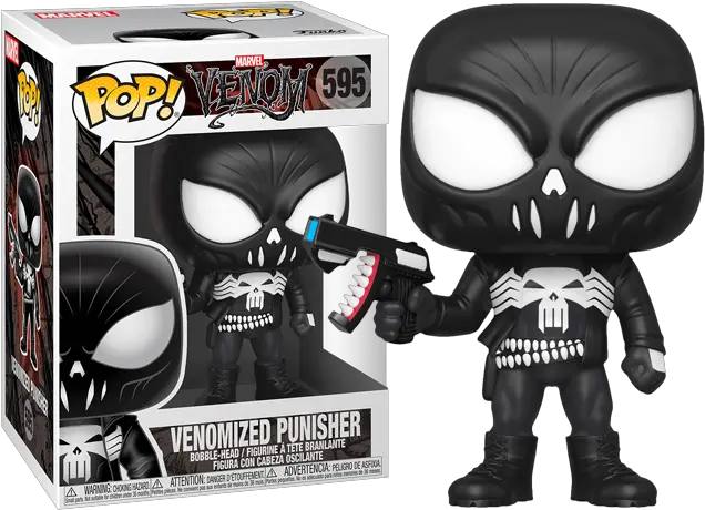 Venom Punisher Funko Pop Venomized Punisher Png Punisher Png