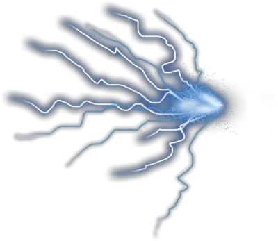 Lightning Bolt Png White