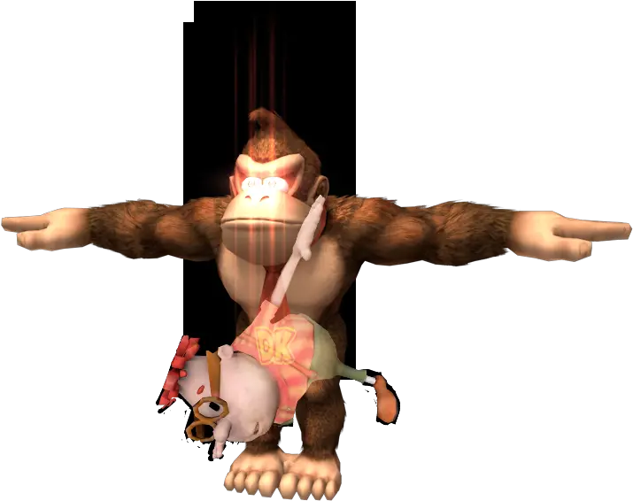 Tpose Carlwheezer Donkeykong Dankeykang Donkey Kong T Pose Png Carl Wheezer Png