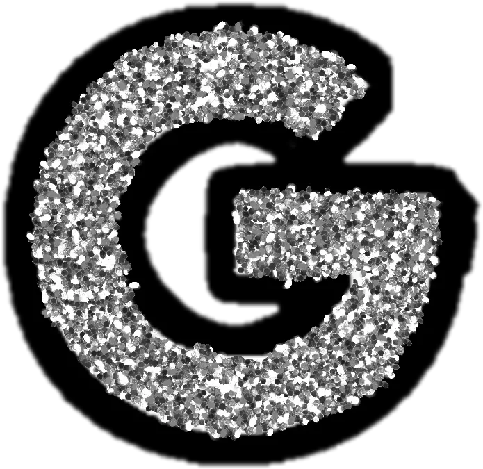 Glitter Google Icon Sticker Dot Png Glitter Icon