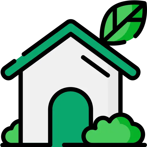 Eco Home Free Real Estate Icons Animal Shelter Icon Png Green Home Icon