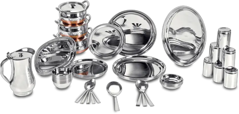 Steel Dinner Set Png 5 Image Body Jewelry Steel Png