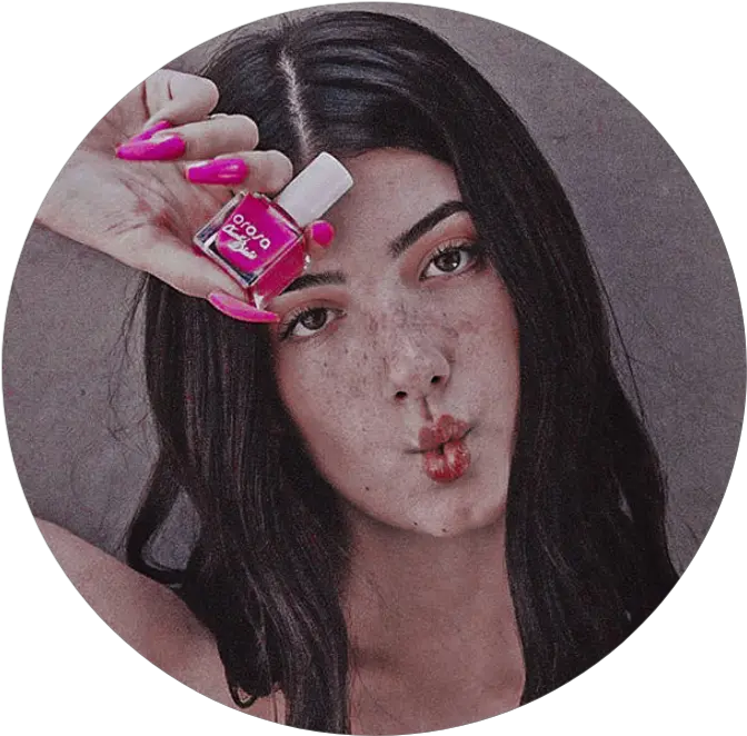 Charlidamelio Overlay Icon Tiktok Girly Png Pink Tiktok Icon