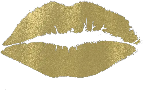 Gold Lips Kiss Greeting Card Blue Kiss Lips Transparent Png Kiss Transparent