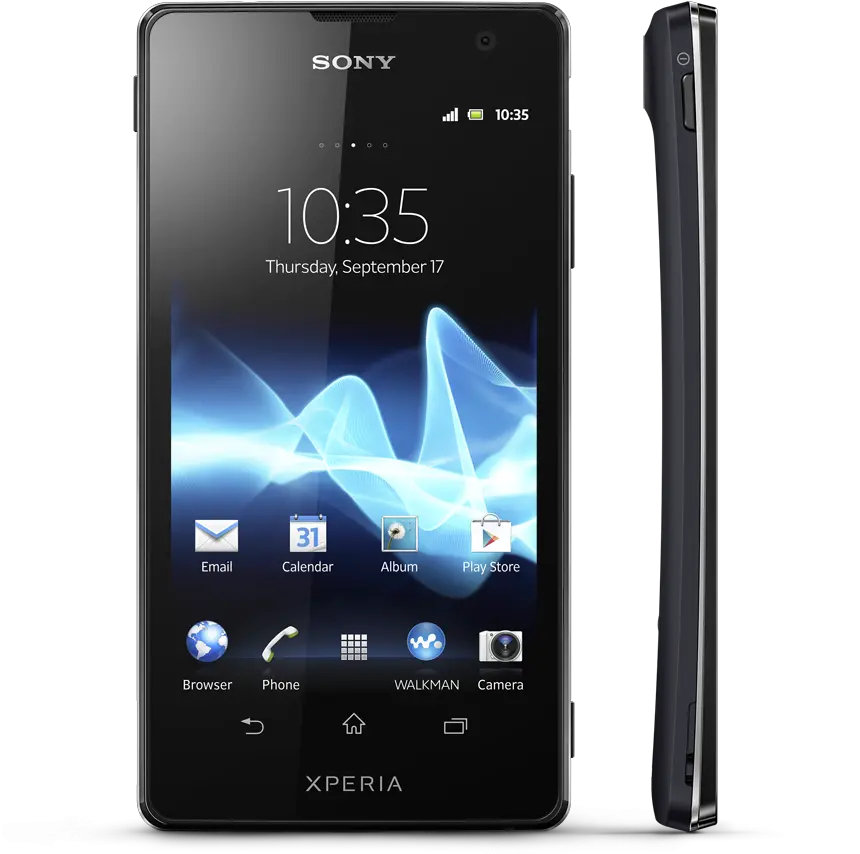 Sony Smartphone Mobile Png Sony Xperia Tx Sony Png