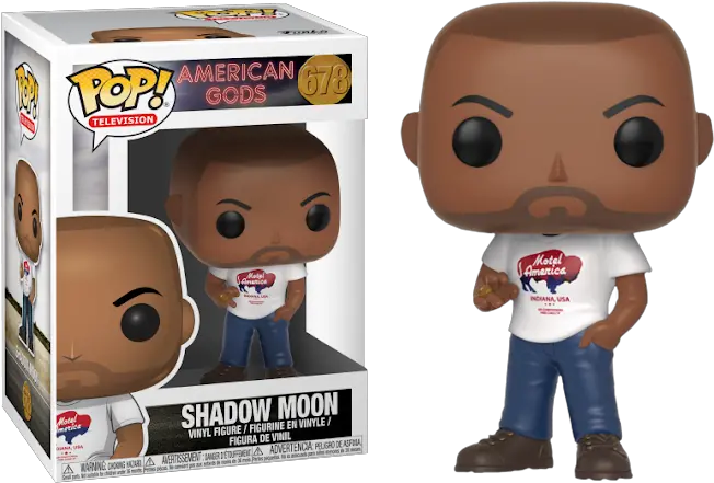 American Gods Funko Pop Vinyl Shadow Moon Funko Pop American Gods Png Shadow Figure Png