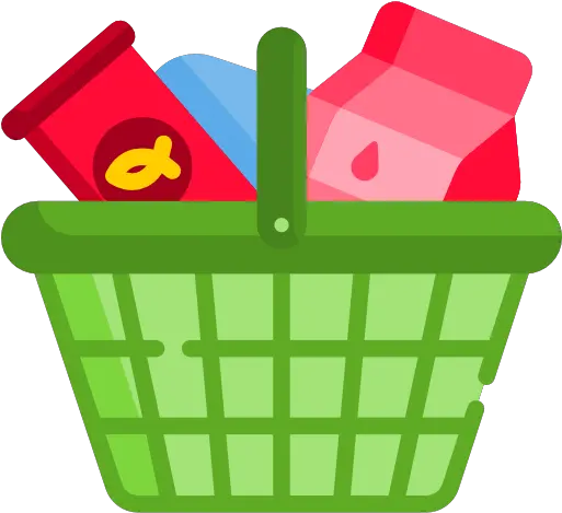 Shopping Basket Free Vector Icons Designed By Freepik Best Cesta De La Compra Png Food Basket Icon