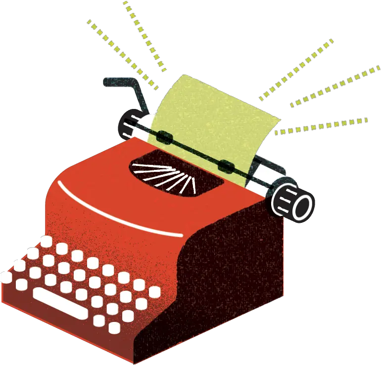 Icon Typewriter Mediasolve Group Paper Png Typewriter Png