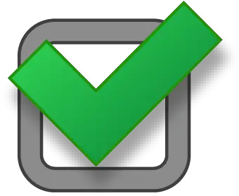 Check Clipart Clipartsco Check Box Icon Png Green Check Mark Png