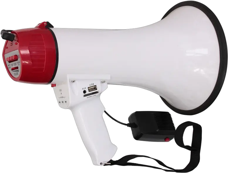 Megaphone 35w Avec Usb Sd Megaphone 35w Png Megaphone Transparent