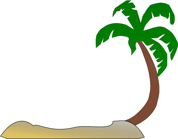 Download Palm Tree Beach Clipart Palm Tree Svg Png Beach Clipart Transparent Background