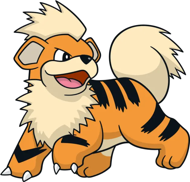 Dog Inspired Pokémon Happy Png Arcanine Transparent