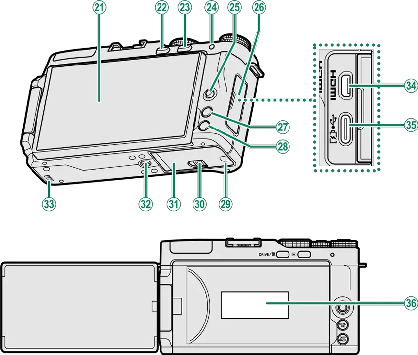 Parts Of The Camera Diagram Png Camera Screen Png