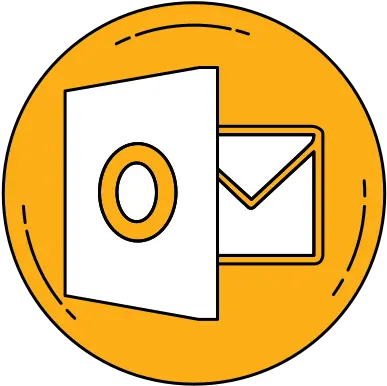 Logo Orange Outlook Free Icon Of Dot Png Outlook Yellow Icon