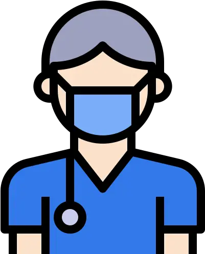 Coronavirus Medical Doctor Professions Jobs Care Free Medical Mask Blue Icon Png Medical Doctor Icon