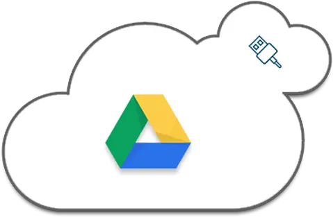 Google Drive Connector For Cloudfuze Cloudfuze Vertical Png Google Drive Logo Png