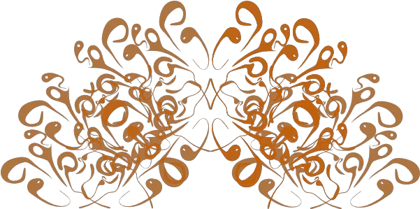 Crown Swirl Orange Clip Art Vector Clip Art Fancy Clip Art Png Swirl Clipart Png