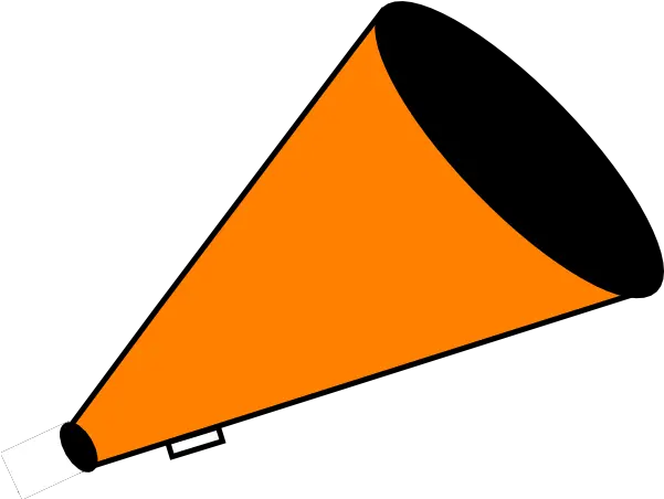 Vector Megaphone Pom Transparent U0026 Png Clipart Free Download Orange Cheer Megaphone Clipart Pom Pom Png