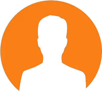 Man Icon Desert Foothills Gardens Nursery Inc Person Icon In Circle Orange Png Man Icon Png