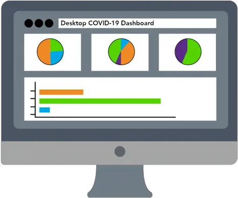 Covid 19 Dashboards Austintexasgov Technology Applications Png Desk Top Phone Icon