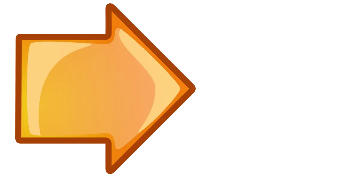 Left Right Arrow Cartoon Orange Png Computer