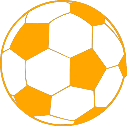 Orange Soccer 3 Icon Free Orange Sport Icons Red Soccer Ball Png Soccer Ball Png