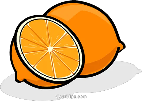 Sliced Oranges Royalty Free Vector Clip Art Illustration Bergamot Orange Png Oranges Png