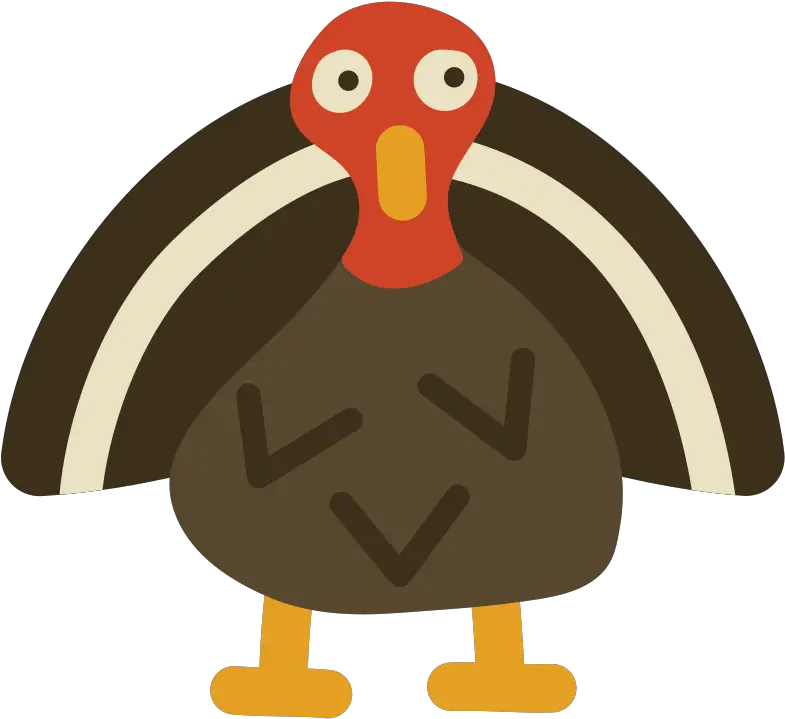 Roasted Turkey Clipart Illustrations U0026 Images In Png And Svg Flightless Bird Thanksgiving Turkey Icon