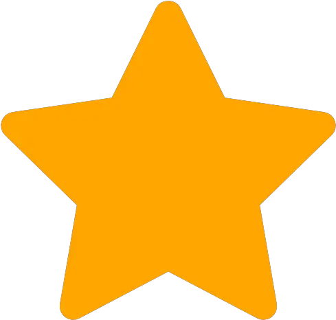 All Star Icon Star With Soft Edges Png Orange Star Png