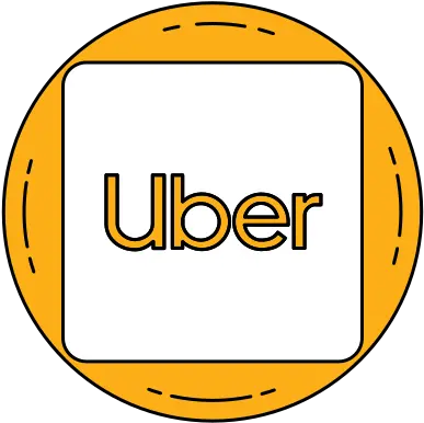 Logo Orange Uber Free Icon Iconiconscom Orange Uber Icon Png Uber Driver App Icon