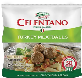 Celentano Turkey Meatballs Rosina Food Products Celentano Meatballs Png Meatball Png