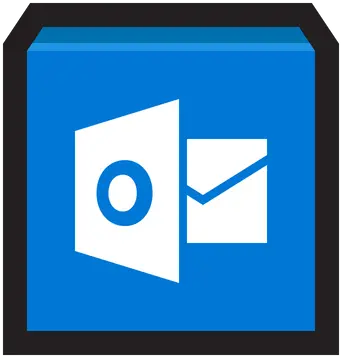 Free Microsoft Outlook Icon Of Colored Outline Style Outlook Icon Png Outlook Yellow Icon