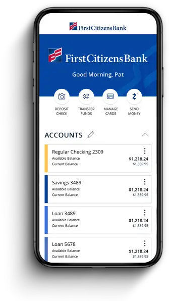 Digital Banking First Citizens Bank Zelle Png Account Balance Icon