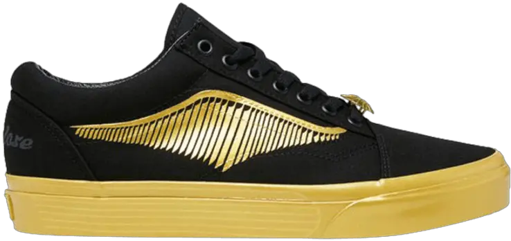 Harry Potter X Old Skool U0027golden Snitchu0027 Skate Shoe Png Golden Snitch Png