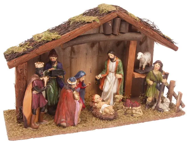 Nativity Scene Bethlehem Christmas Jesus Stable In Bethlehem Png Nativity Scene Png