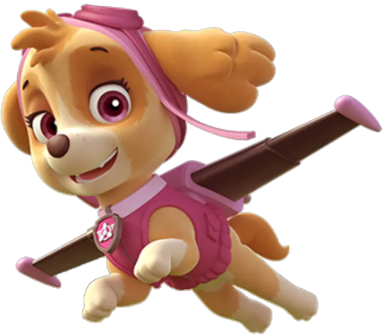 Download Hd Patrulha Canina Skye 7 Png Paw Patrol Skye Flying Paw Patrol Png