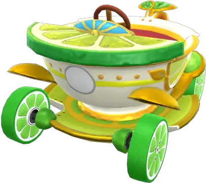 Lime Tea Coupe Super Mario Wiki The Mario Encyclopedia Mario Kart Tour Tea Kart Png Mario Kart Tour Icon