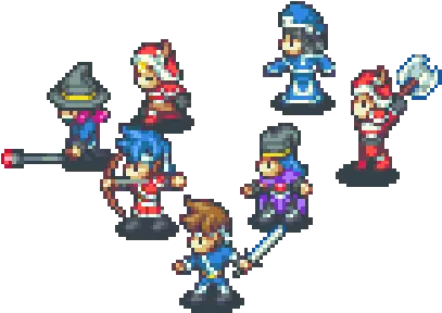 Side View Animated Rpg Battlers By Finalbossblues Side View Battlers Png Rpg Maker Mv Icon Set Template