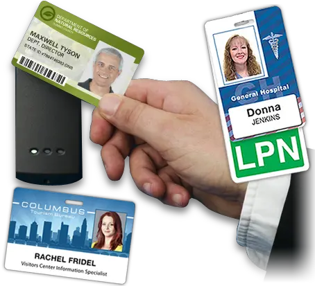 Identification Access And Role Recognition Cards Brady Portable Png Id Card Png