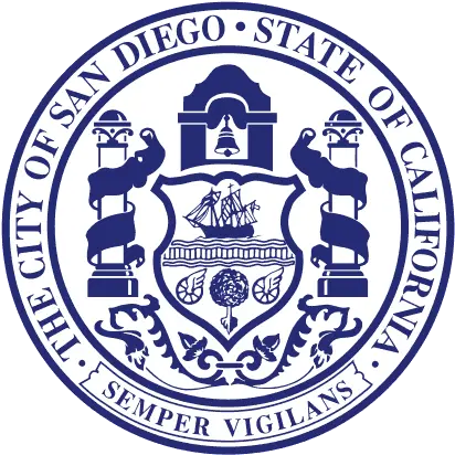 Seal Of San Diego California San Diego City Logo Png San Diego Png