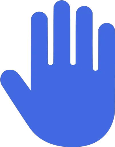 Royal Blue Hand Cursor Icon Free Royal Blue Cursor Icons Hand Icon Blue Png Cursor Hand Png