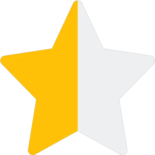 Create Custom Star Ratings In Tableau Dot Png Third Quarter Half Filled In Stars Symbol Icon