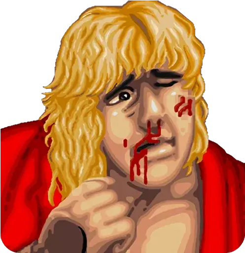 Street Fighter Ii Whatsapp Stickers Ken Street Fighter 2 Png Street Fighter Ii Logo