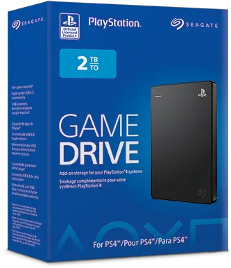 Game Drive For Ps4 Systems Seagate Us Seagate Game Drive Ps4 Png Sony Playstation Logo