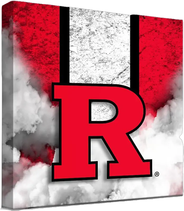 Official Rutgers Online Store Canvas Wall Art Vintage Design 24x36 Team Shop Horizontal Png Wall Art Png