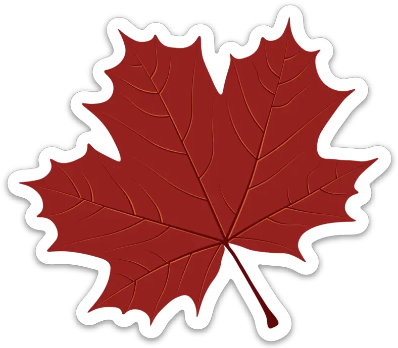 Maple Leaf Transparent Png Big Red Maple Leaf Maple Leaf Transparent