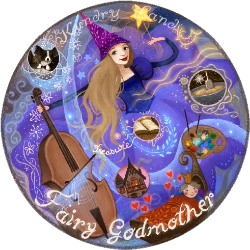 The Fairy Godmother Cd Png Fairy Godmother Png