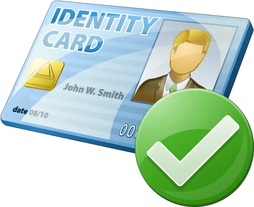 Id Card Icon Png Sign Id Card Png