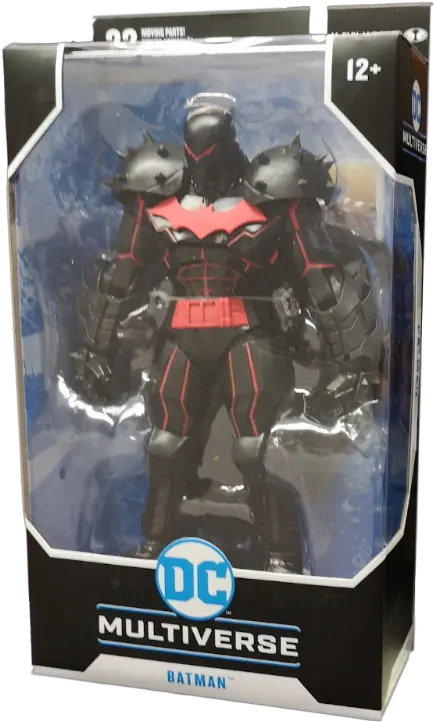 Dc Multiverse Batman U0026 Robin Batman Hellbat Suit 7 Mcfarlane Action Figure Mcfarlane Toys The Batman Who Laughs Dc Multiverse Png Batman And Robin Png